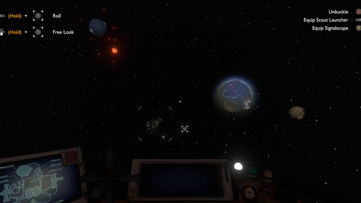 Outer Wilds Planet Guide map