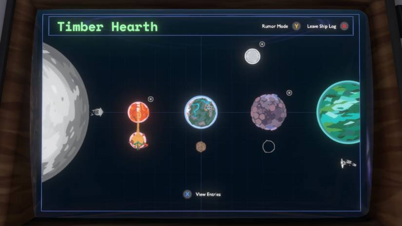 Outer Wilds Timber Hearth map