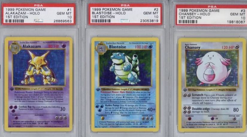 pokemon cards auction alakazam