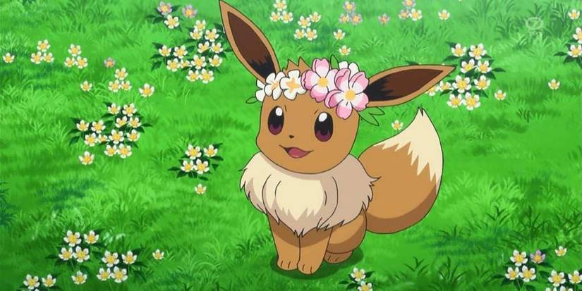 Pokemon Eevee Flower Crown