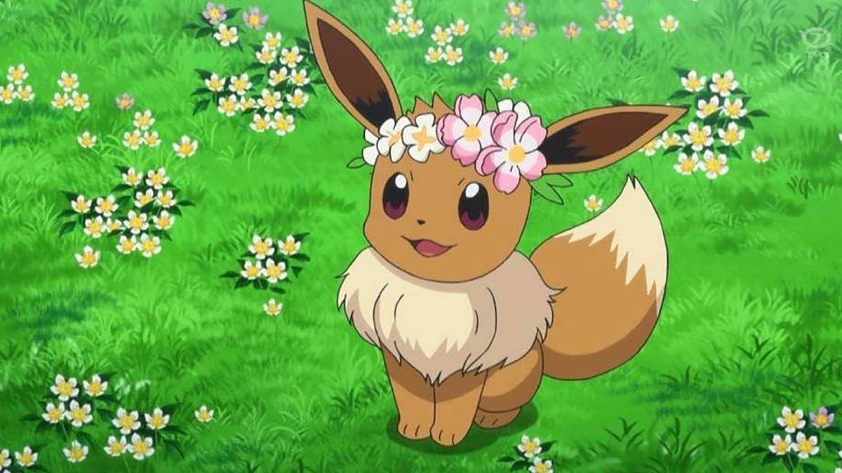 Pokemon Eevee Flower Crown