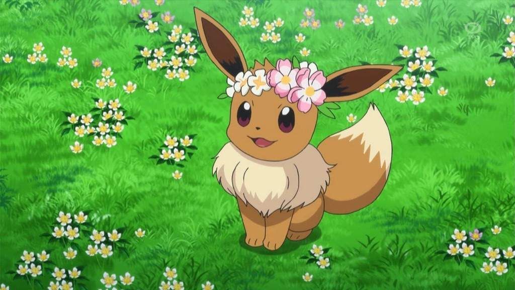 pokemon go flower crown eevee