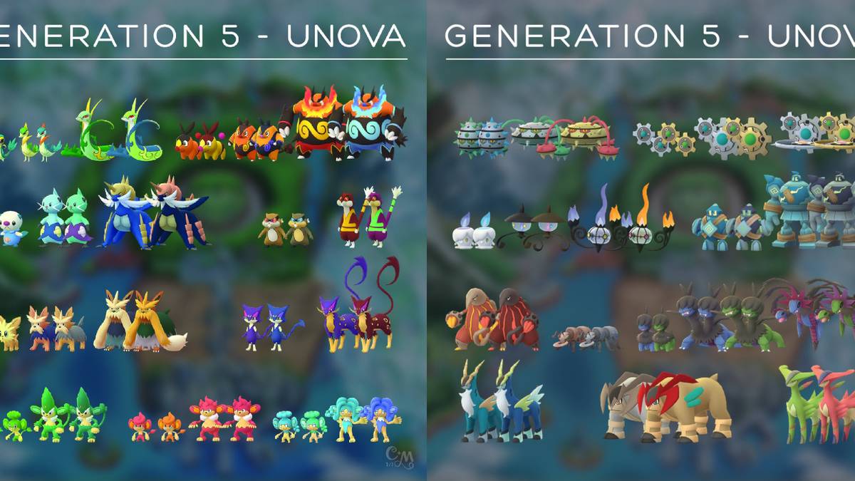 pokemon go upcoming unova pokemon