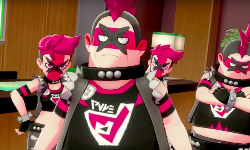 pokemon sword and shield team yell