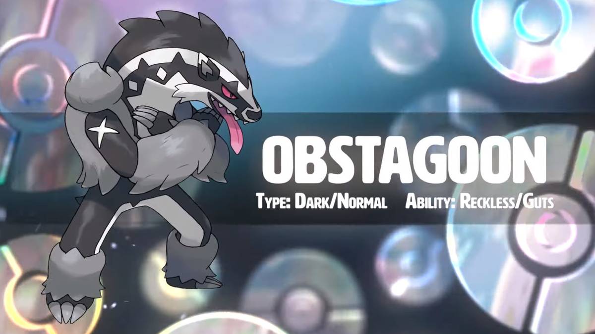 pokemon obstagoon type ability