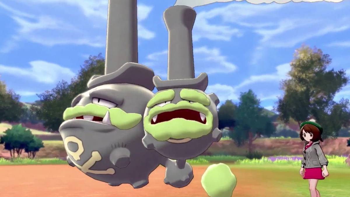 pokemon sword shield galar wheezing