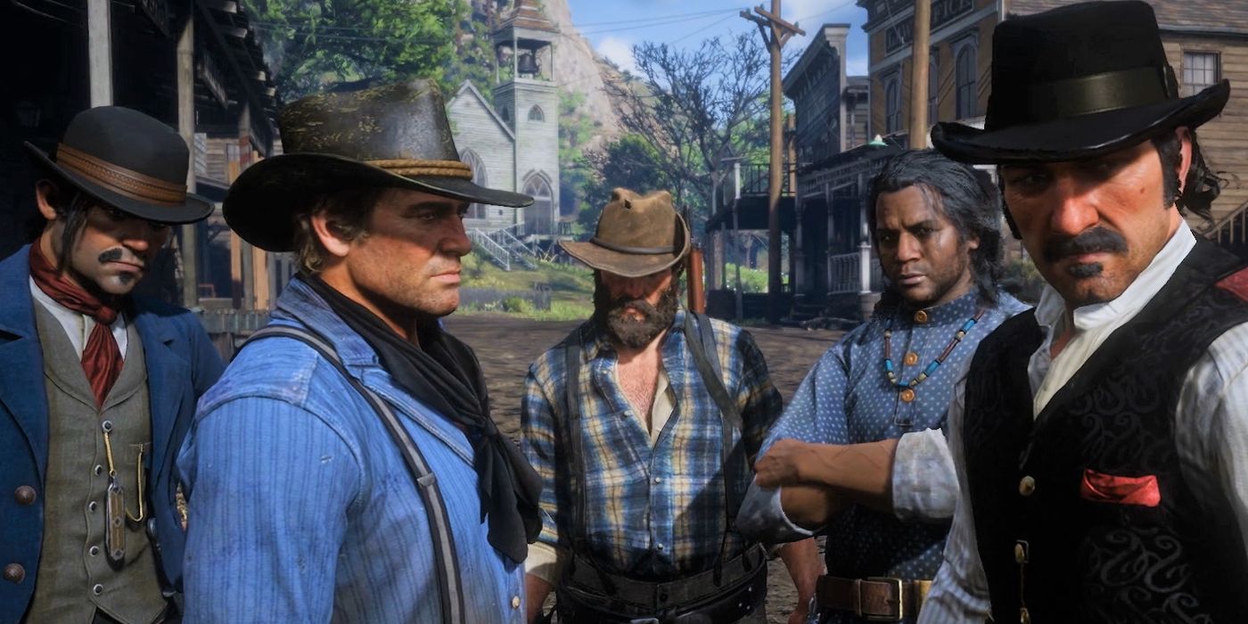 red dead redemption 2 van der linde gang