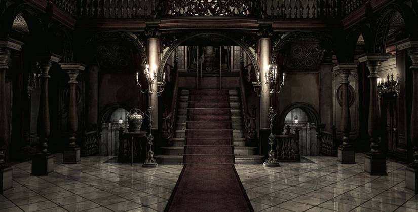 resident evil mansion