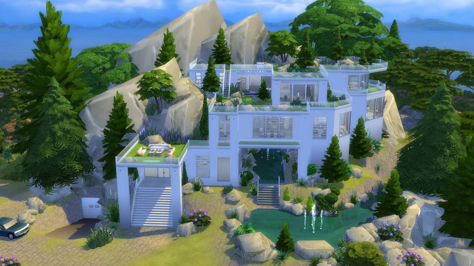 18 The Sims 4 Mansions That Are Too Unreal, image size:1600x900