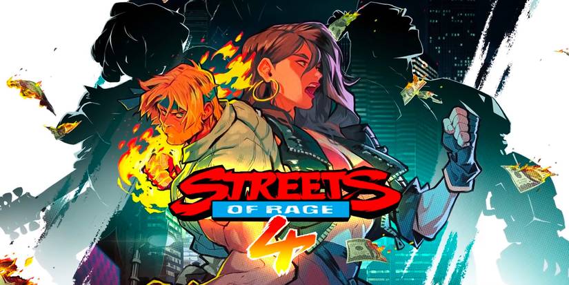streets of rage 4 logo lizardcube dotemu