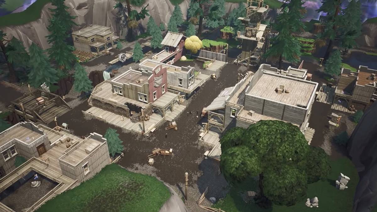 tilted town rift zone fortnite season 10 epic games