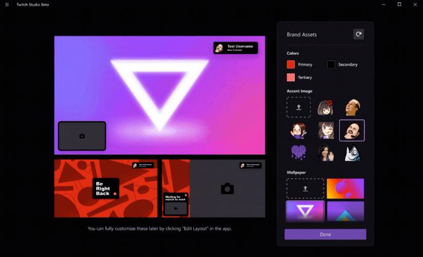 twitch studio layouts