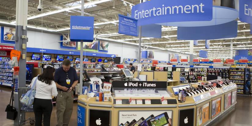 walmart electronics department