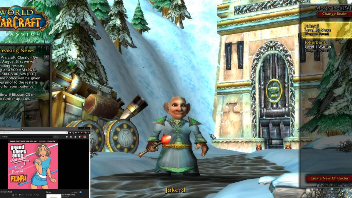 jokerd level 60 gnome mage world first