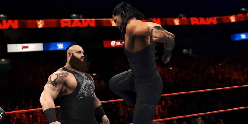 wwe 2k20 roman reigns tower