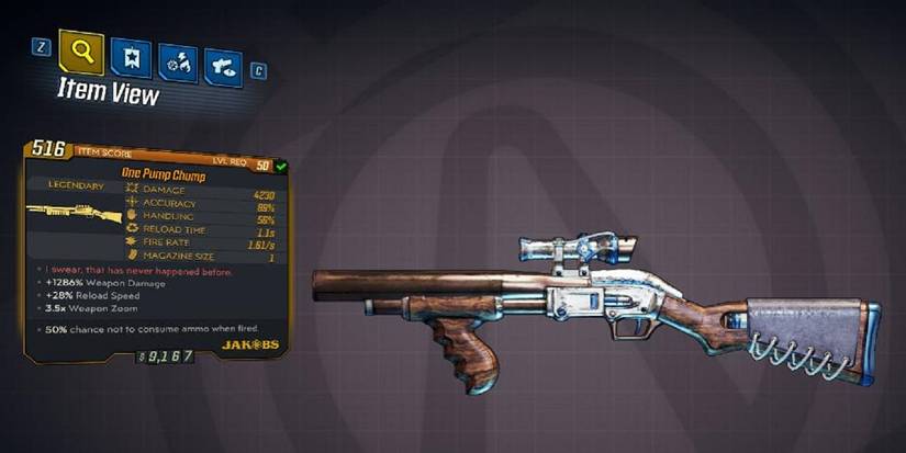 One Pump Chump Borderlands 3