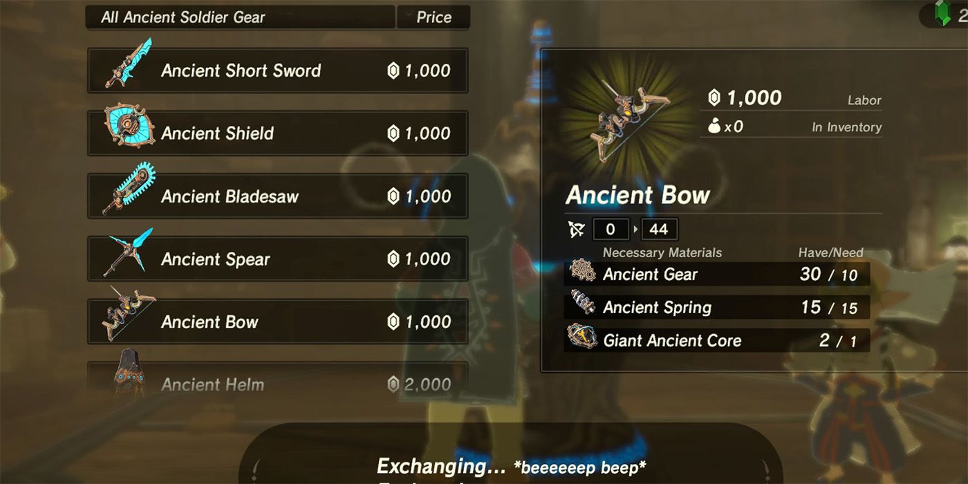 Ancient Bow in Breath of the Wild