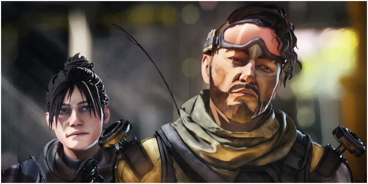 Apex Legends Mirage and Wraith Still from Trailer
