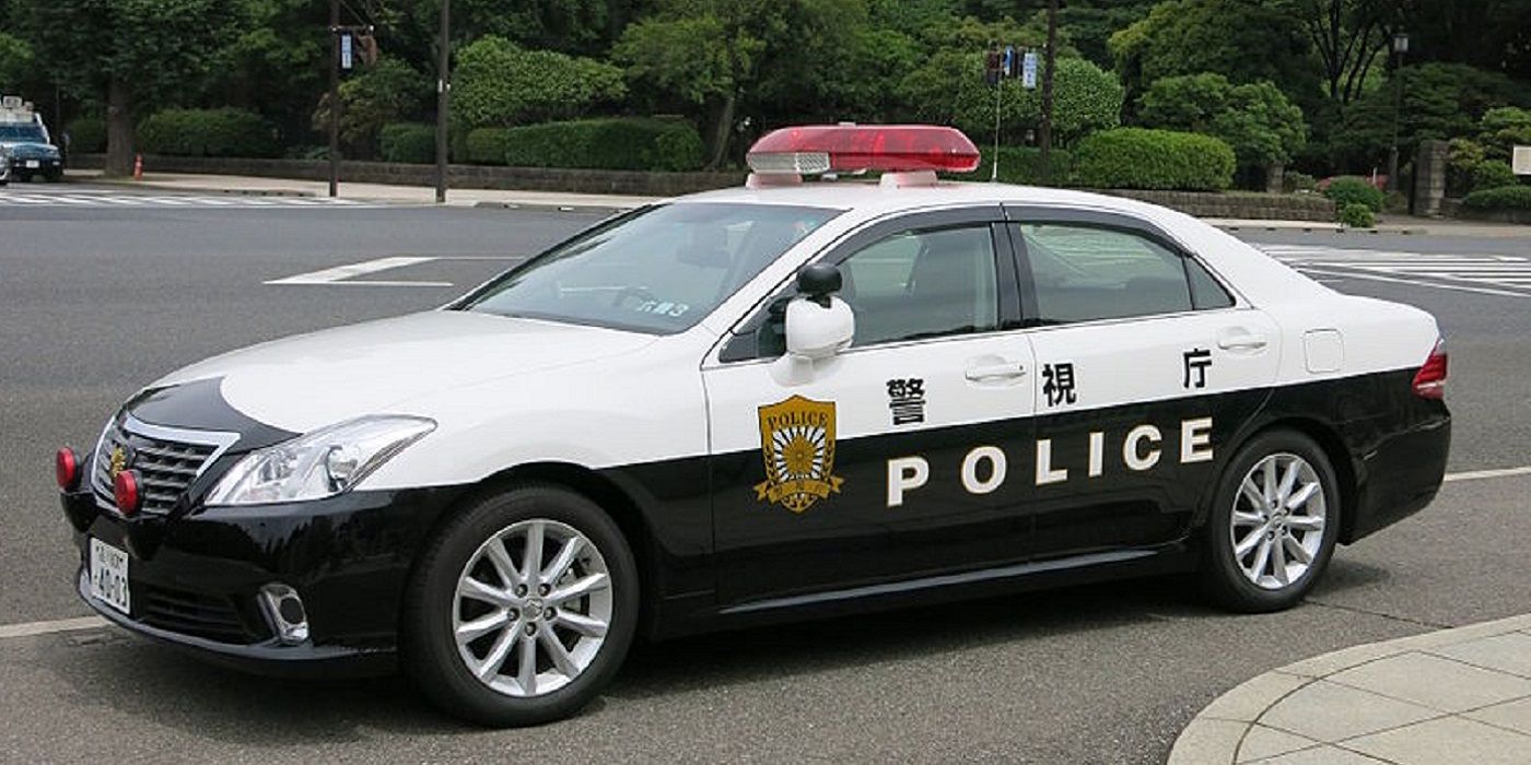 Japan police car