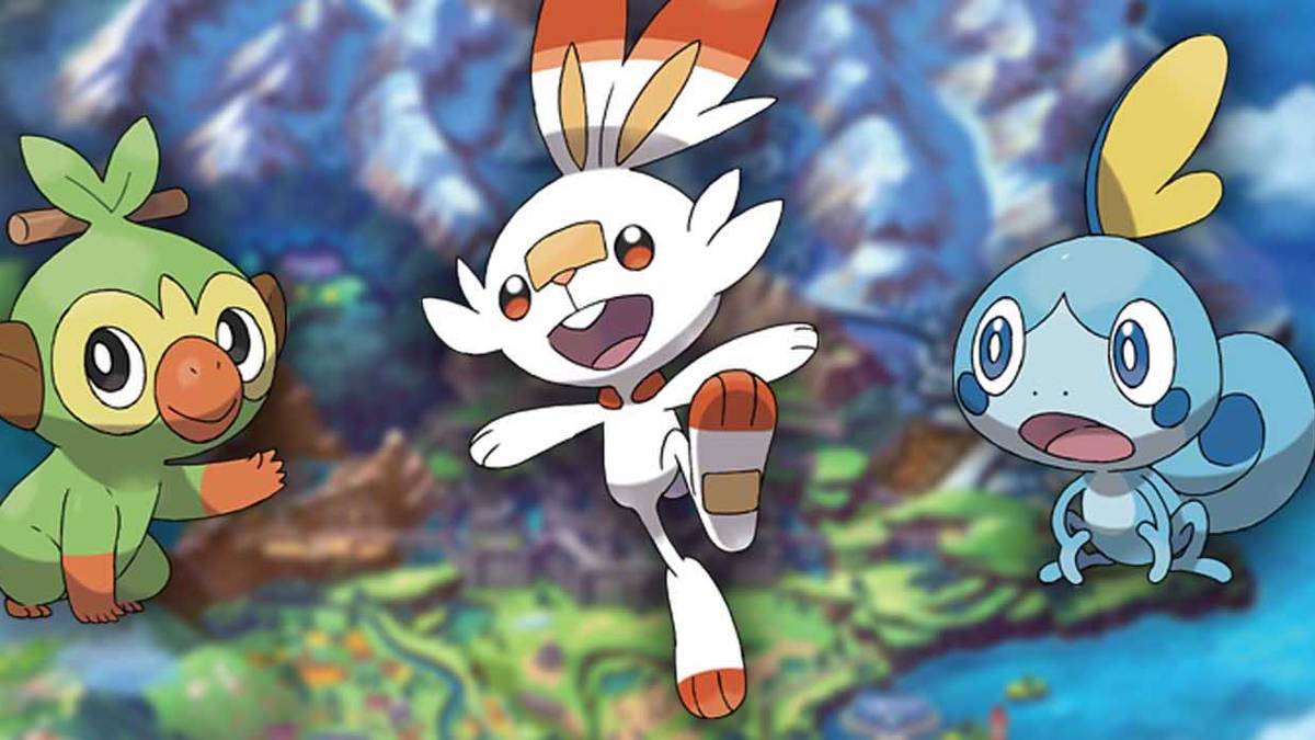 Pokemon sword and shield starters