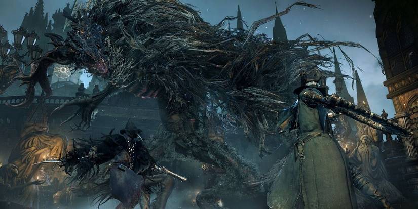 Bloodborne First Boss Battle