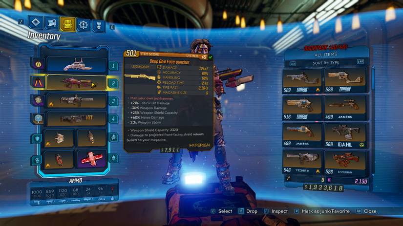 borderlands 3 face puncher legendary shotgun