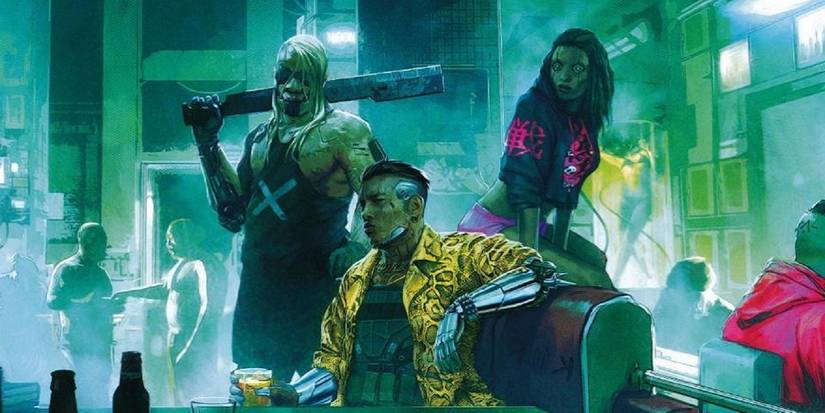 Cyberpunk 2077 characters