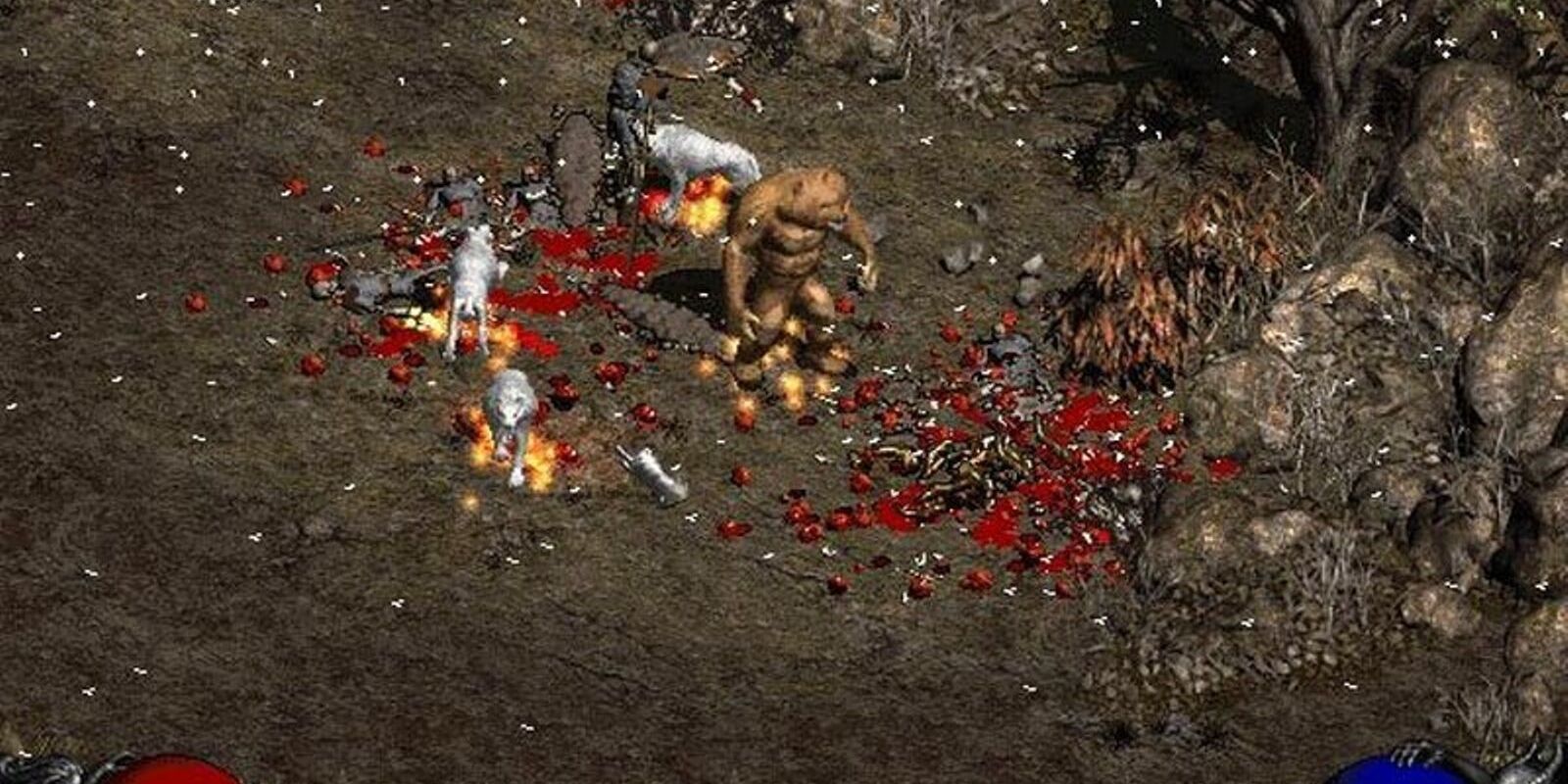 Diablo 2 Werewolf Fight Scene