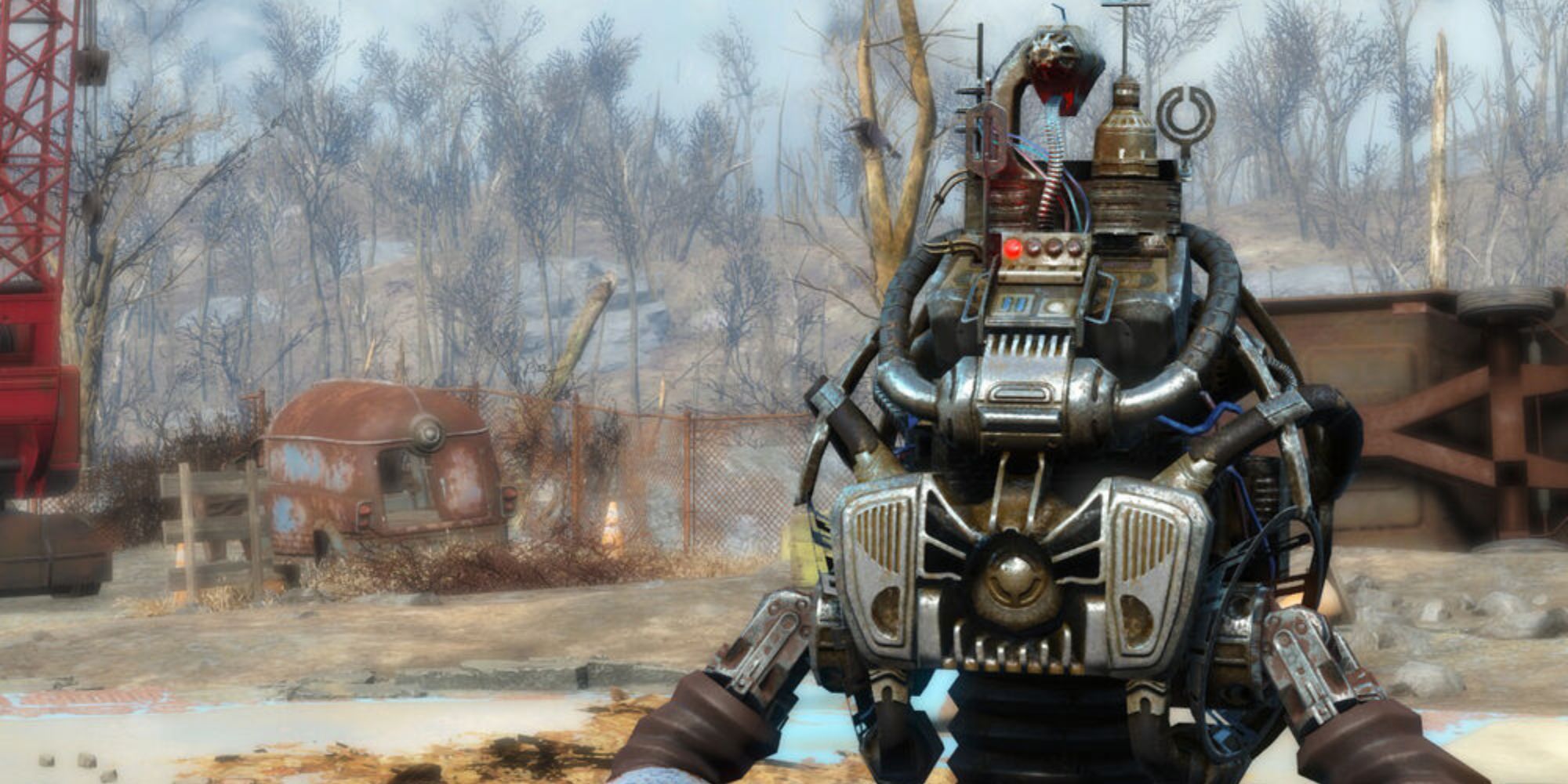 Fallout 4 как разобрать автоматрона фото 31