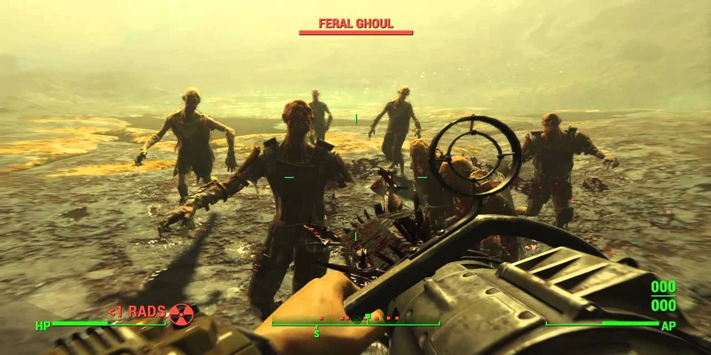 Fallout 4 Светящиеся морские гули