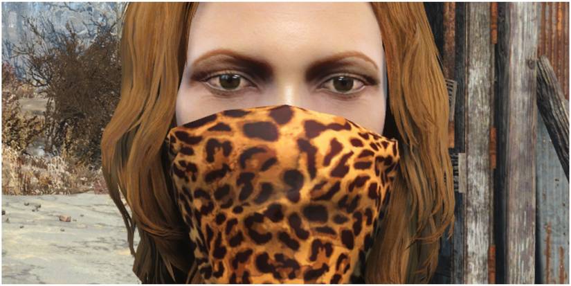 Fallout 4 Leopard Print Bandana