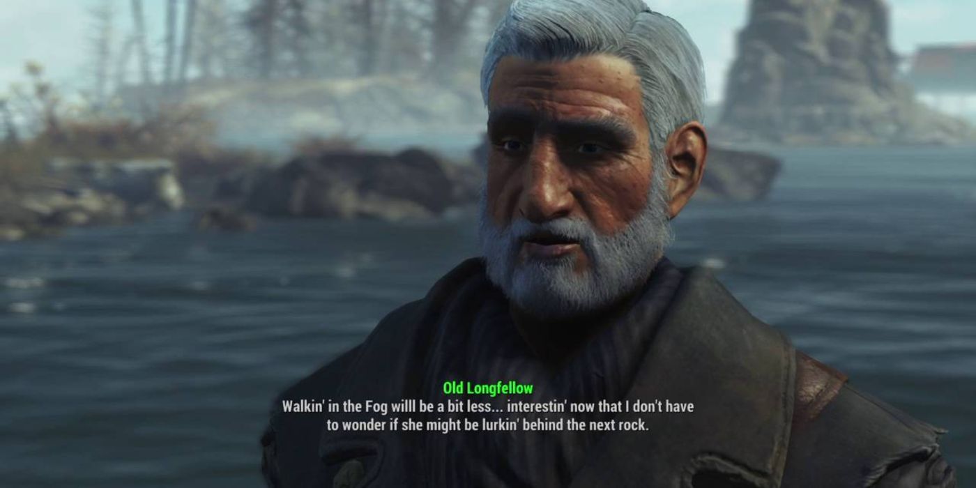 Old Longfellow From Far Harbor DLC in Fallout 4 