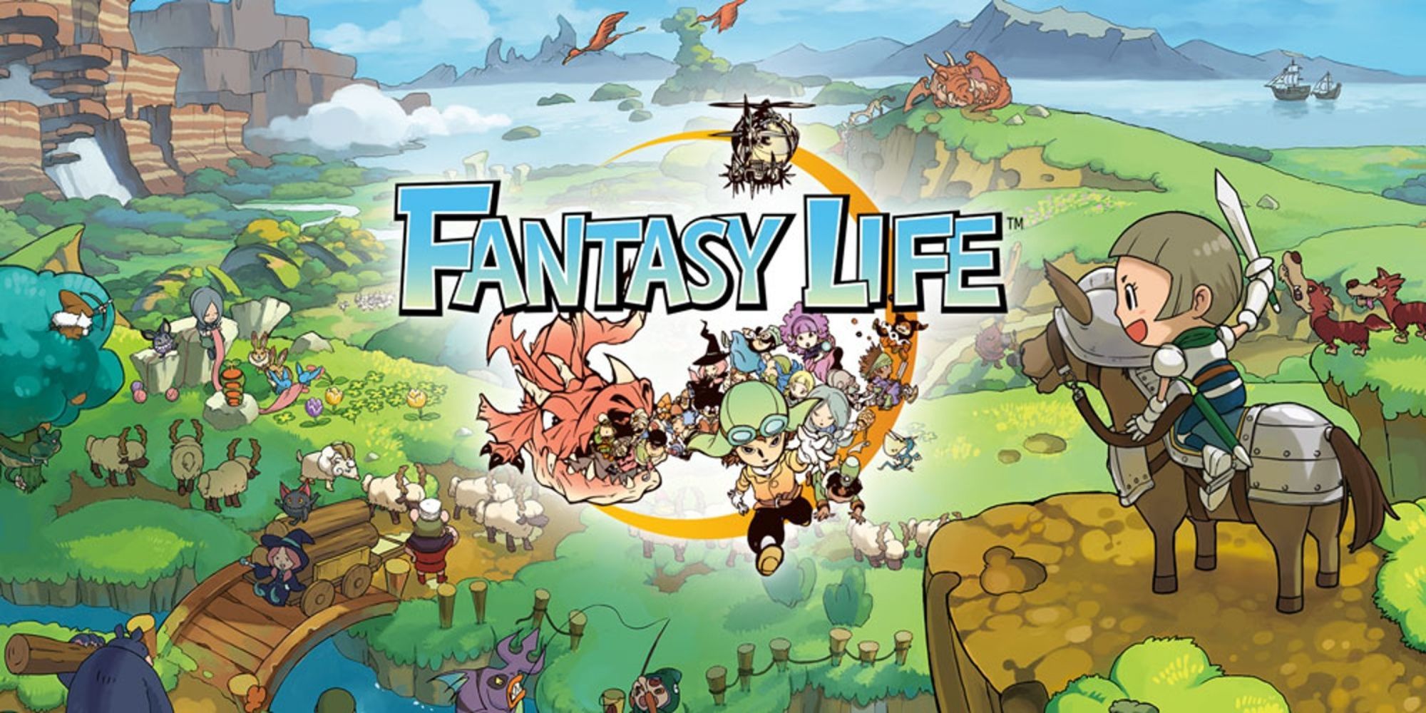 Fantasy Life Official Artwork For Nintendo 3DS