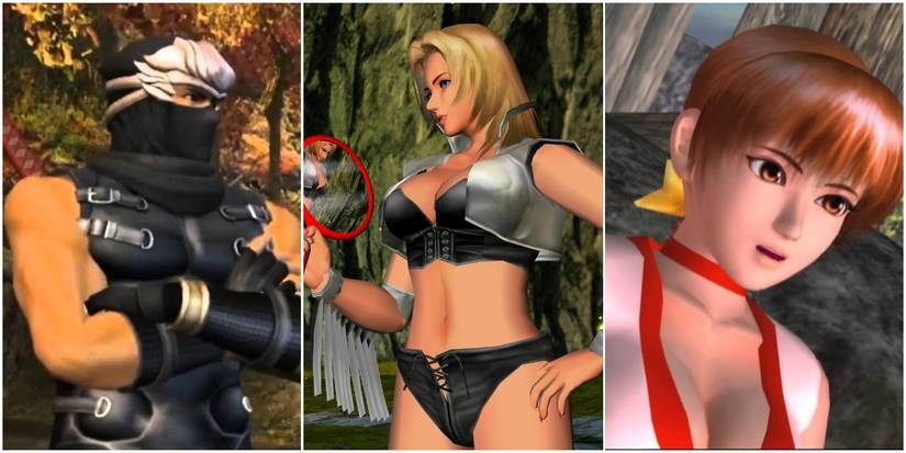 Fighting Dead or Alive 2 Hayabusa Tina and Kasumi