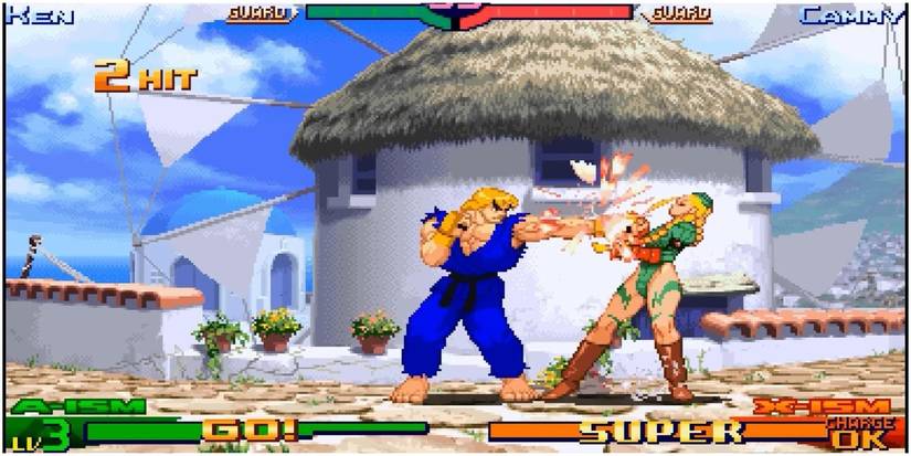 Fighting Street Fighter 3 Alpha