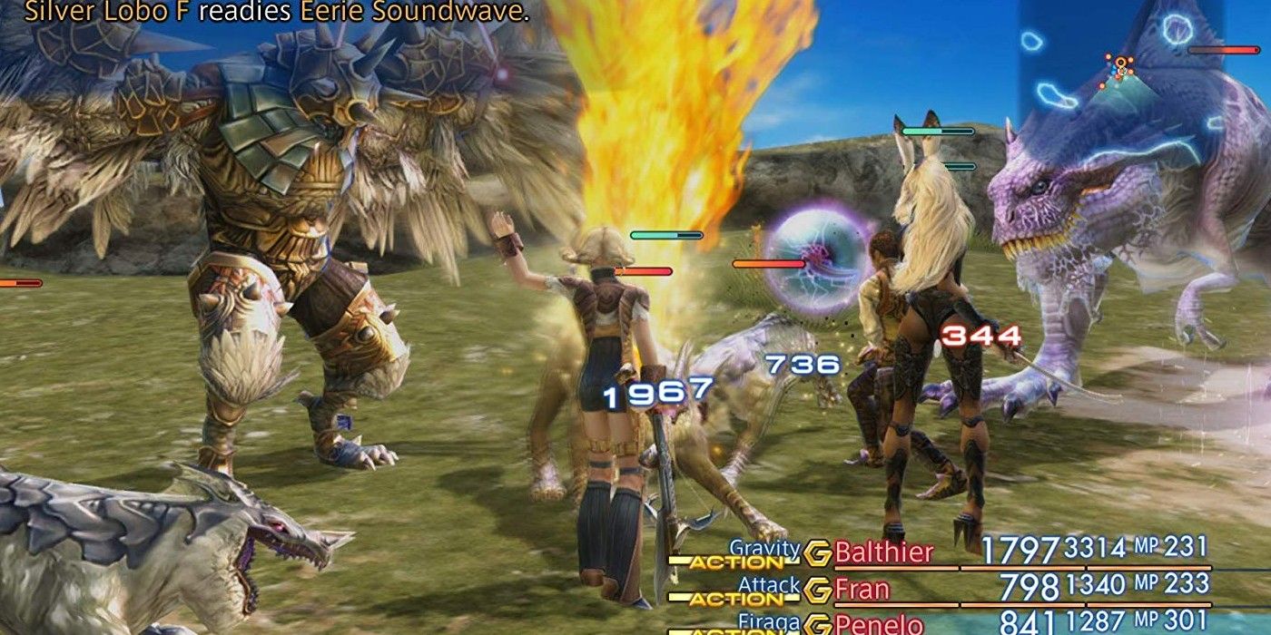 Battle in Final Fantasy XIIFinal Fantasy XII Zodiac Age Battle Monsters