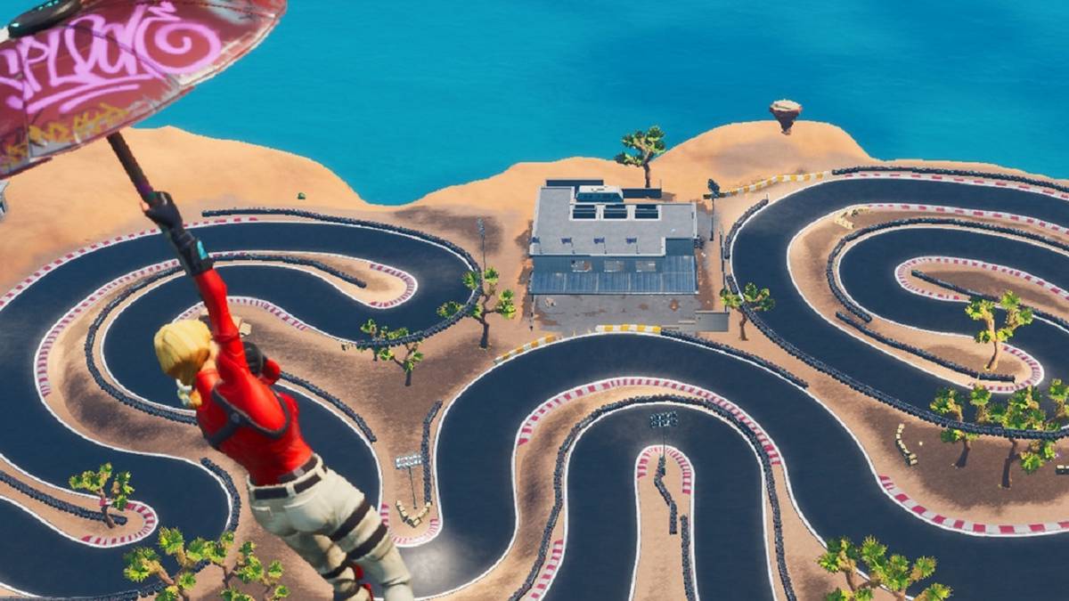 Fortnite Racer Mission Challenges Course