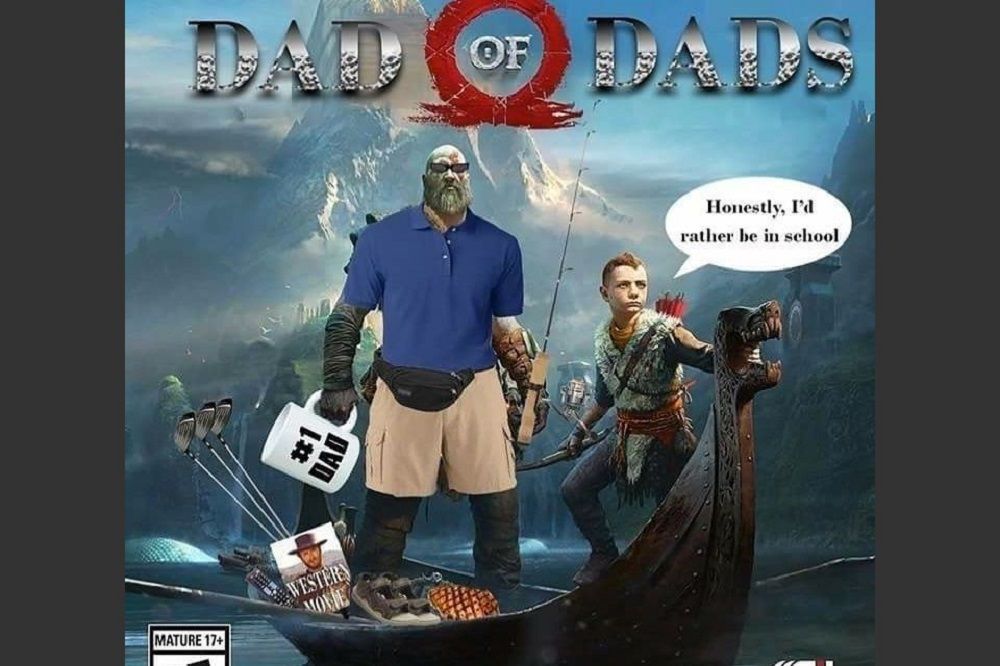God of war boring kratos meme