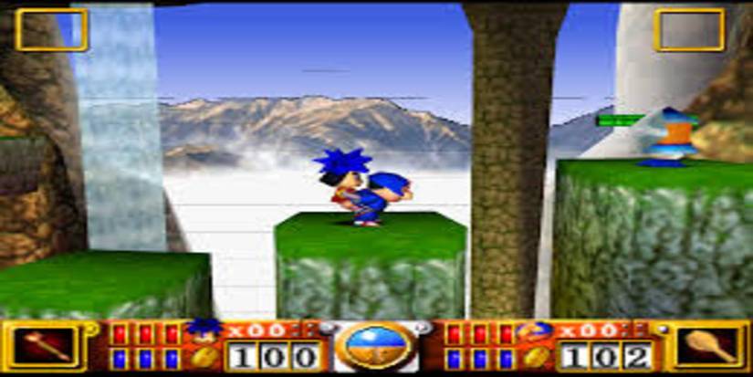 Goemon’s Great Adventure - side scrolling platforming