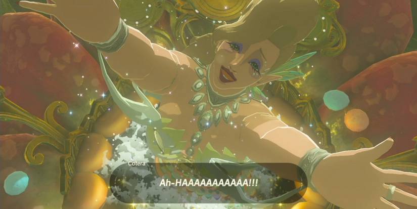 A Great Fairy in Legend of Zelda Breath of the Wild