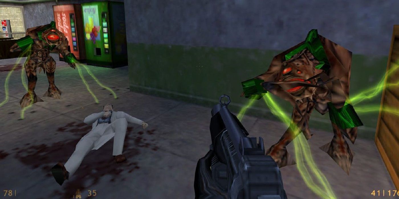 Игра Half-Life vortigonts 1998 года