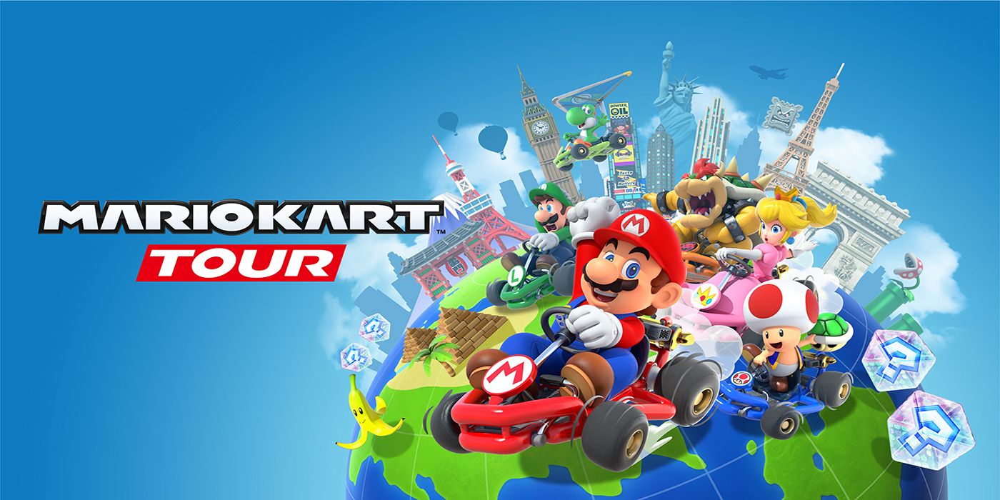 Official Art for Mario Kart Tour