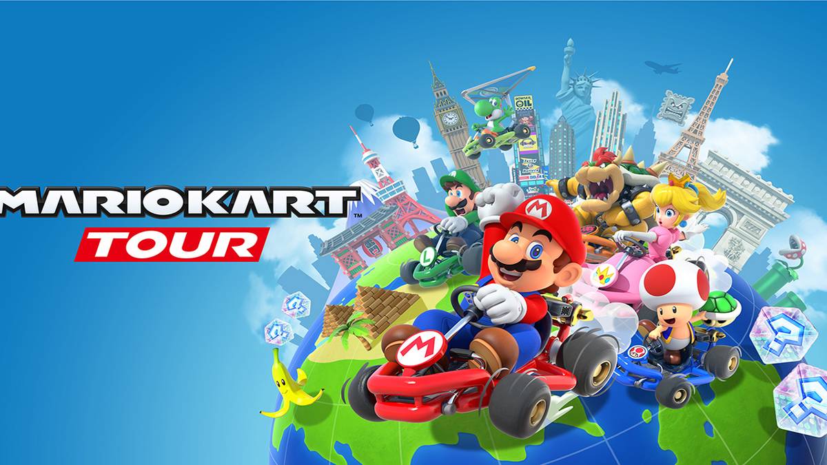 Official Art for Mario Kart Tour