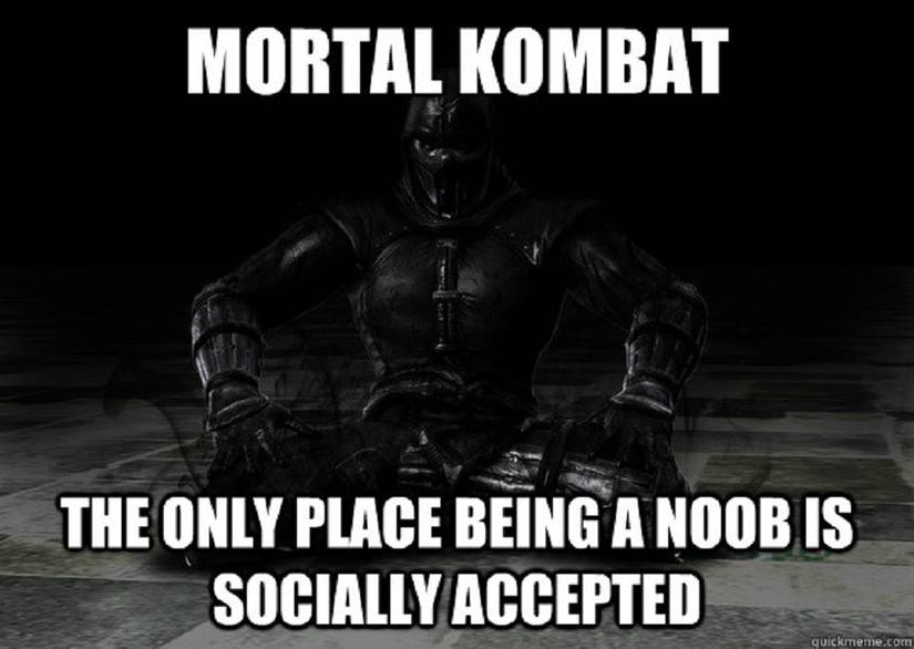 Mortal Kombat Noob Meme