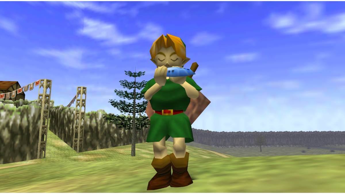 ocarina of time super mario 64 mod