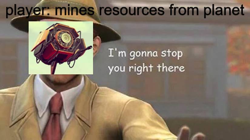 No Man's Sky Meme Fallout Sentinel