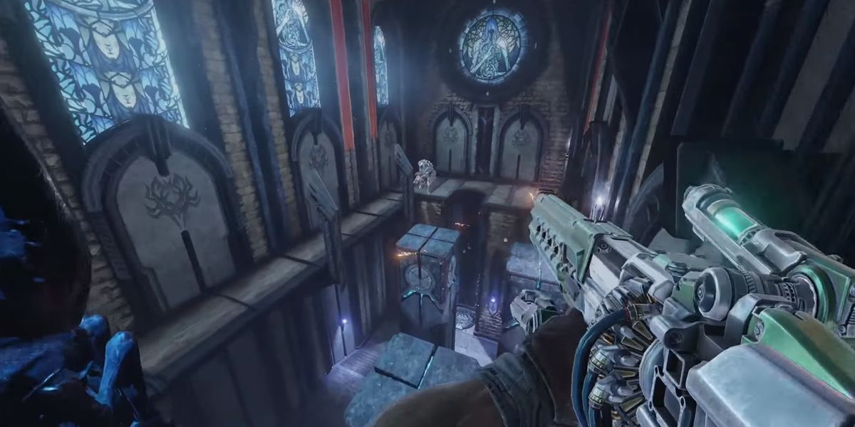 Quake interior screenshot