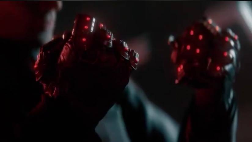 Resident Evil Project Resistance trailer gloved character