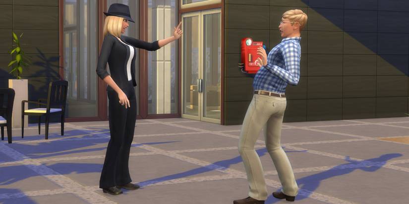 Sims 4 Romances Nancy and Geoffrey Landgraab