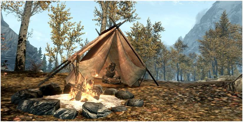 Skyrim Campfire